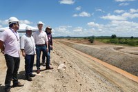 No Nordeste, MDR realiza visita técnica nas obras do Ramal do Apodi