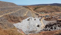 Obras de recuperação da barragem em Jati (CE) atingem 84%