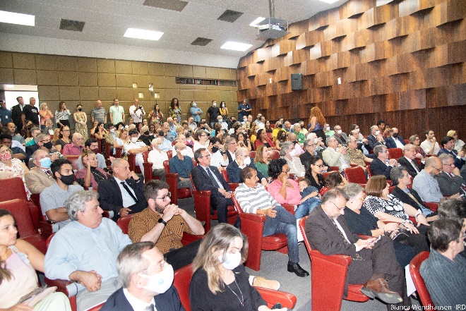 Auditório do IEN. (Foto: Bianca Wendhausen/IRD)