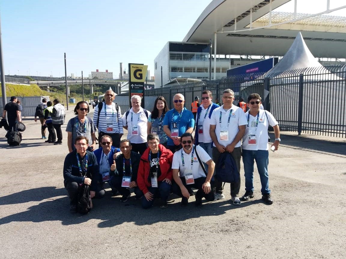 Copa América equipe Ipen Morumbi