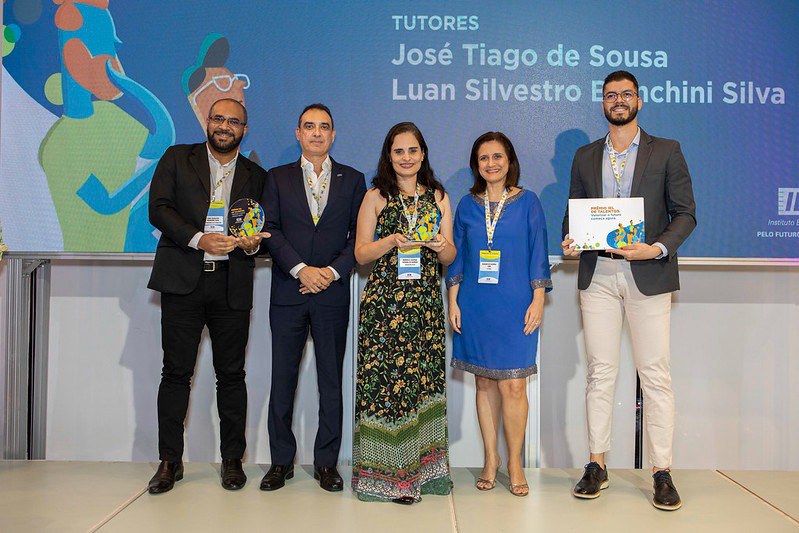 Premiação com participação do Coordenador Geral de Promoção à Inovação e ao Transbordamento do Conhecimento  do CNPq, Marcio Ramos