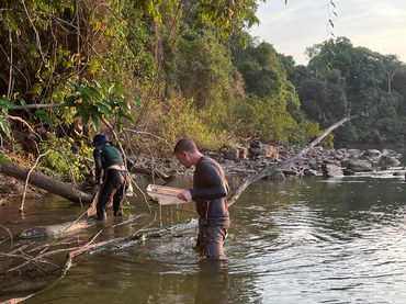 Expedição científica no Parque Nacional do Juruena