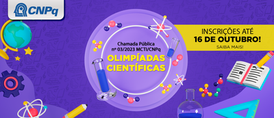 Chamada Pública nº 03/2023 - Olímpiadas Científicas