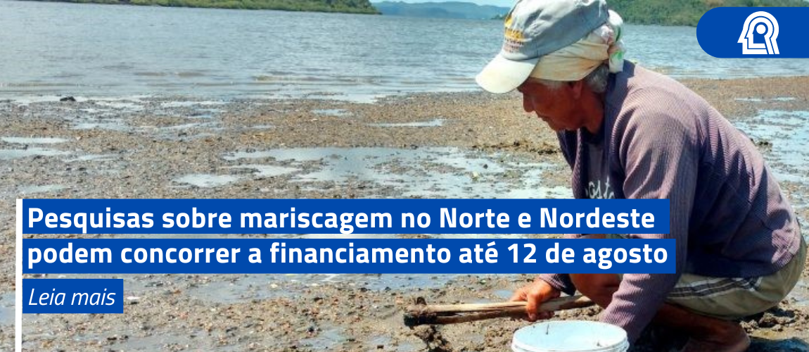 Pesquisas sobre mariscagem no Norte e Nordeste podem concorrer a financiamento até 12 de agosto