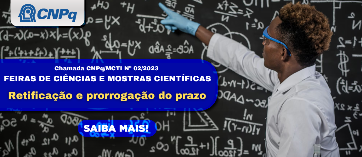 Chamada Feira de Ciências e Mostras Científicas