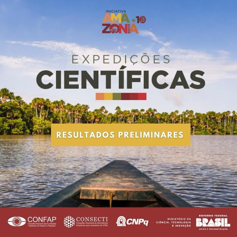 Iniciativa Amazônia+10 divulga resultados preliminares da chamada Expedições Científicas