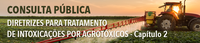 Novo capítulo para Diretrizes de intoxicações por agrotóxicos