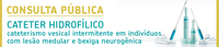 Consulta Pública para inclusão de tecnologia para pacientes com disfunção urinária por lesão medular