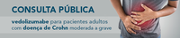Aberta Consulta Pública sobre inclusão de medicamento para Doença de Crohn