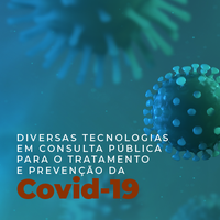 Tecnologias e Diretrizes para tratamento e prevenção da Covid-19 estão em consulta pública