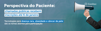 Perspectiva do Paciente: chamadas públicas recebem inscrições até janeiro