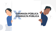 Chamada pública x consulta pública