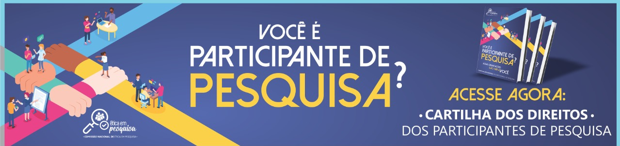 Voce é participante de pesquisa