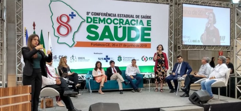 Defesa da democracia é destaque na 8ª Conferência Estadual de Saúde do Ceará