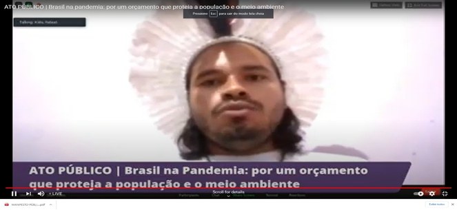 Kâhu Pataxó, representante do Movimento Unido dos Povos e Organizações Indígenas da Bahia (Mupoiba).jpg