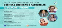 Impactos da pandemia para as pessoas com Doenças Crônicas e Patologias será tema da live no CNS