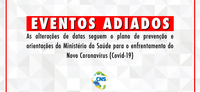 Comunicado oficial: CNS adia eventos programados para março