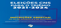 Inscrições para Eleição CNS 2021-2024 vão até 5 de outubro. Participe!