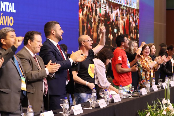 Fernanda Magano, conselheira nacional de saúde que também participou da mesa de abertura da 5ª CNSM.jpg