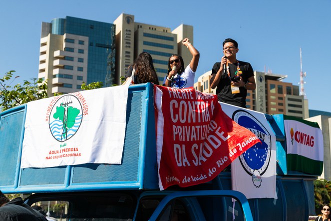 Marisa Helena Alves no Ato público pela defesa do Cuidado em Liberdade.jpg