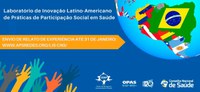 Laboratório de Inovação Latino-Americano de Participação Social em Saúde prorroga inscrições até 31 de janeiro