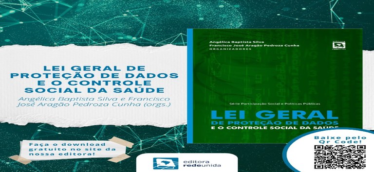 CNS lança livro sobre a Lei Geral de Proteção de Dados e o Controle Social na Saúde