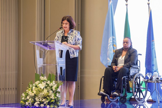 Ministra da Saúde no lançamento do Programa Nacional para Eliminação de Doenças Determinadas Socialmente.jpg