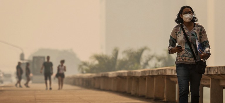 Fumaça em Brasília