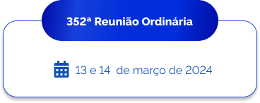 Banner 352ª Reunião Ordinária