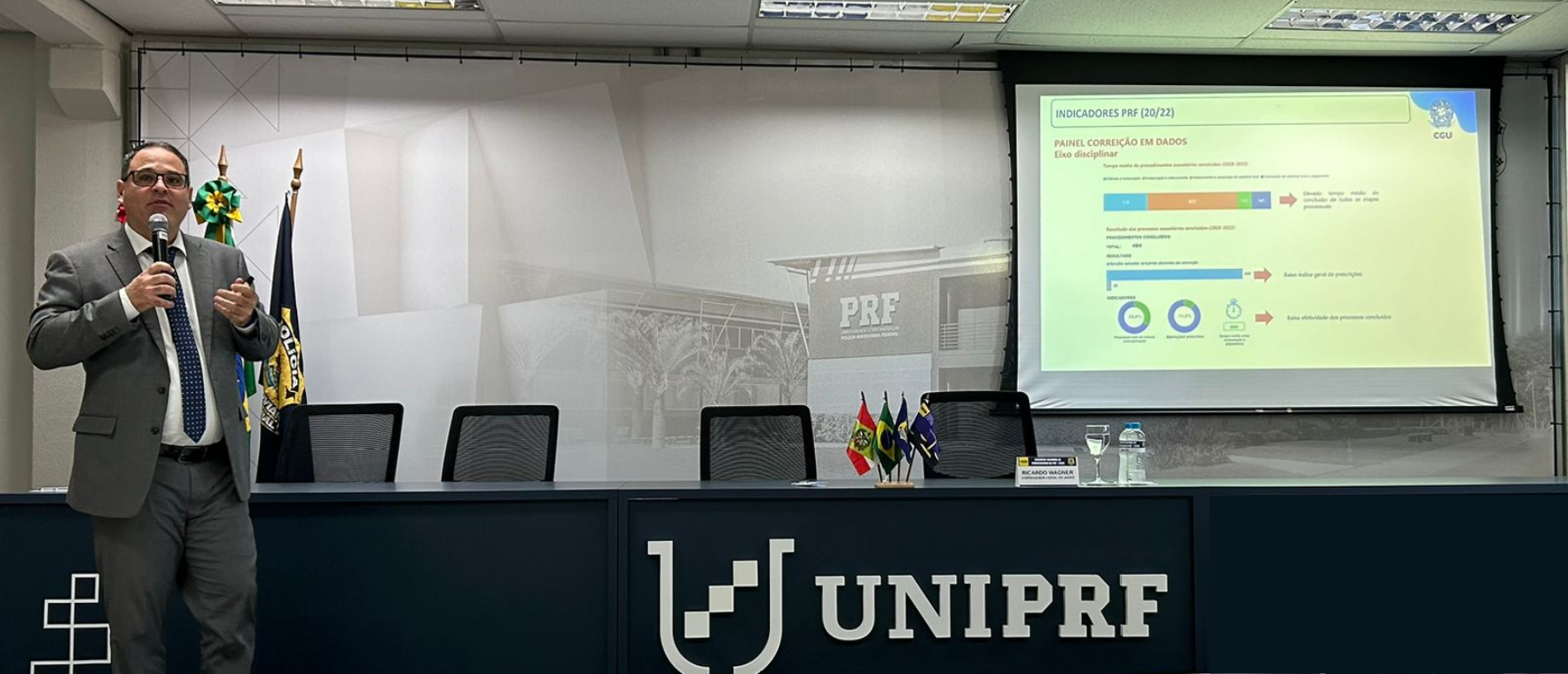 Evento buscou capacitar os corregedores regionais da PRF, fortalecer as relações institucionais e promover melhorias à prestação de serviços à sociedade