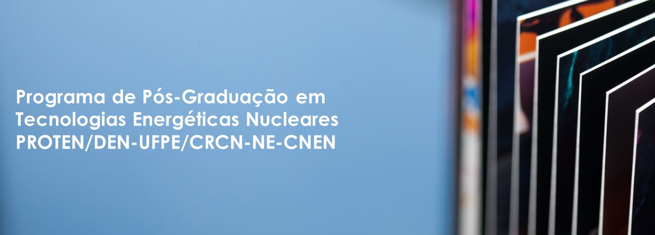 Banner sobre o Programa de Pós-Graduação em Tecnologias Energéticas Nucleares