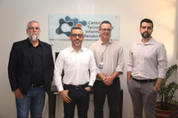 CEO da GM&C e equipe visitam o CTI Renato Archer