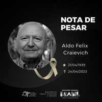 Nota de Pesar: Aldo Felix Craievich