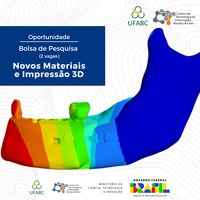 Novos Materiais e Impressão 3D: Projeto oferece duas oportunidades de bolsas