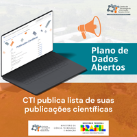 Plano de Dados Abertos: CTI publica lista de suas publicações científicas