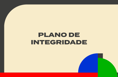 Botão com título Plano de Integridade