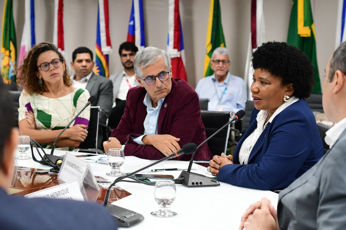 Ministra Margareth Menezes se reúne com Banco do Nordeste para fortalecer a cultura local