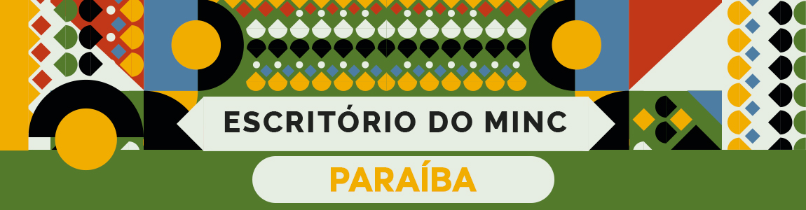 banner escritório do Minc na Paraíba