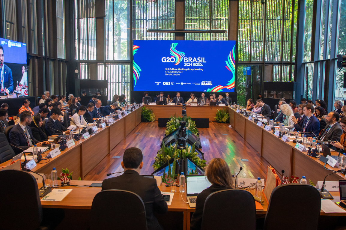 Primeiro dia do encontro do G20 da Cultura no Rio de Janeiro: um balanço das atividades
