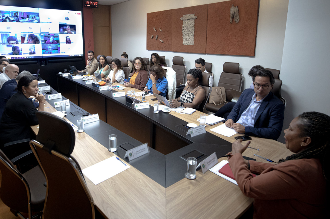 Encontro realizado na sede da Pasta, na Esplanada dos Ministérios, em Brasília, contou representantes de todas as secretarias e de entidades vinculadas