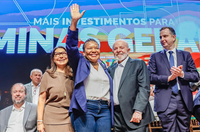 Em cerimônia em BH com o presidente Lula, ministra destaca investimentos para a Cultura em Minas Gerais