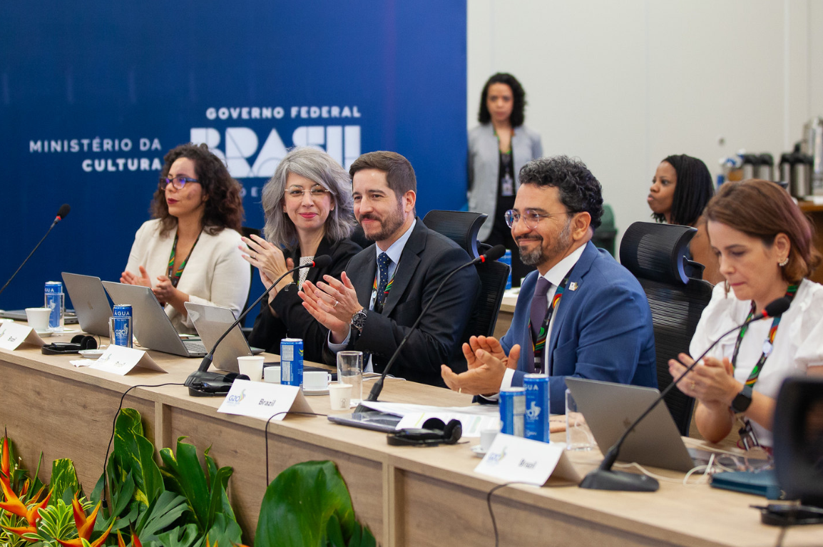 Após três dias de reuniões técnicas, grupo deliberou pela validação do documento que prevê os eixos de Diversidade Cultural e Inclusão Social; Direitos Autorais e Ambiente Digital; Economia Criativa e Desenvolvimento Sustentável; e Preservação e Promoção do Patrimônio Cultural e da Memória