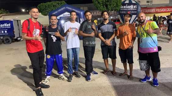 Rap em Ênfase na Feira da Ponte de São Miguel dos Campos (AL). Foto: Projeto Movimente-se e Rap cultural