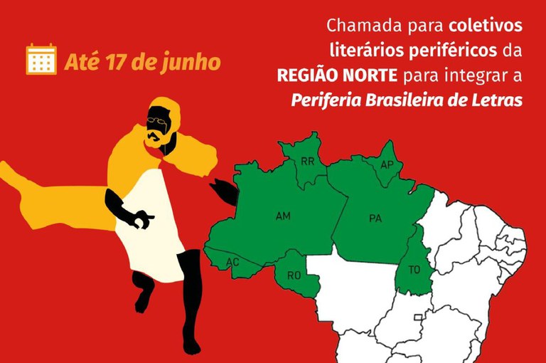 MinC e Periferia Brasileira de Letras (PBL) abrem chamada pública para coletivos literários periféricos da Região Norte