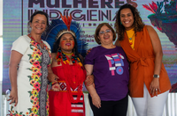 Mulheres indígenas marcham em Brasília contra violência de gênero e em defesa de seus territórios