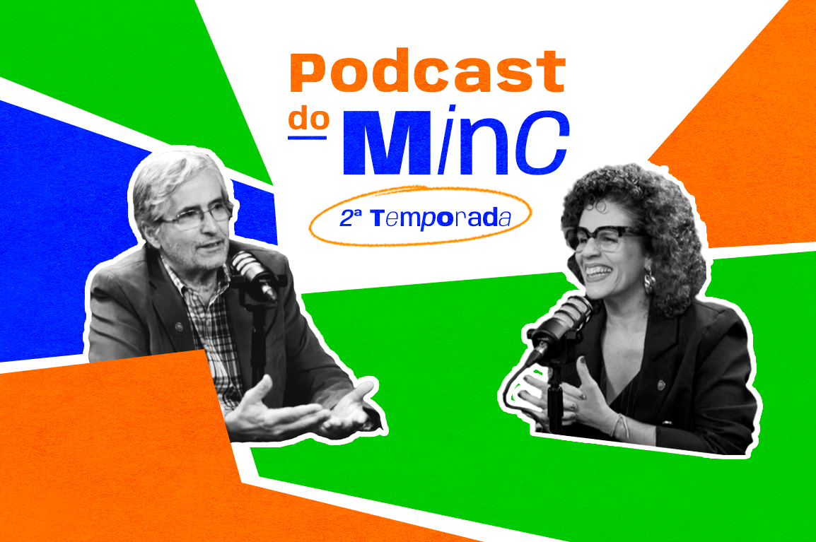 Episódio, dividido em dois blocos, entrevista a presidenta da instituição, Maria Marighella, e o secretário de Economia Criativa e Fomento Cultural do Minc, Henilton Menezes