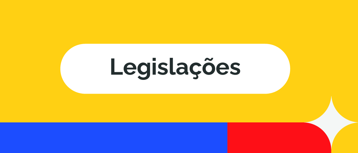 botão com o título legislações