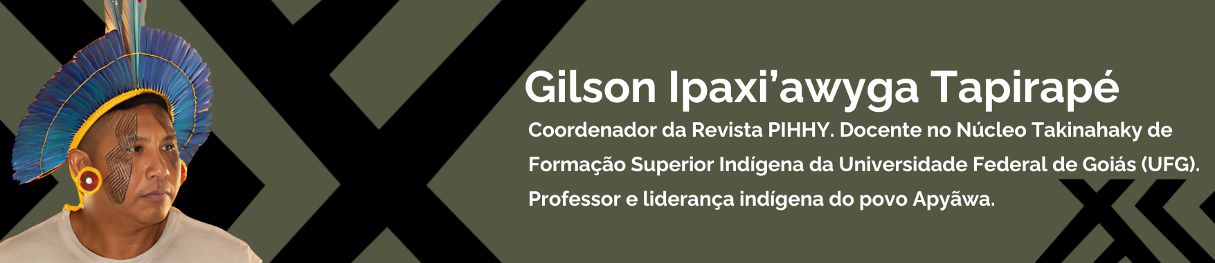 Banner Gilson Ipaxiawyga Tapirapé