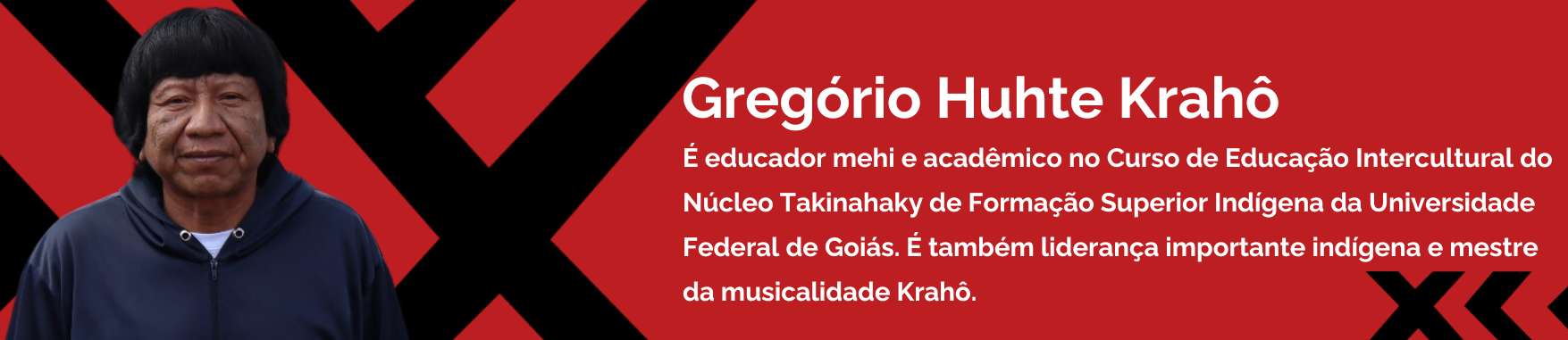 Banner do Gregorio Huhte Kraho