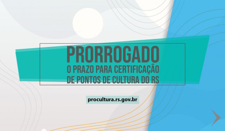 Inscrições prorrogadas para o Cadastro Estadual Cultura Viva RS